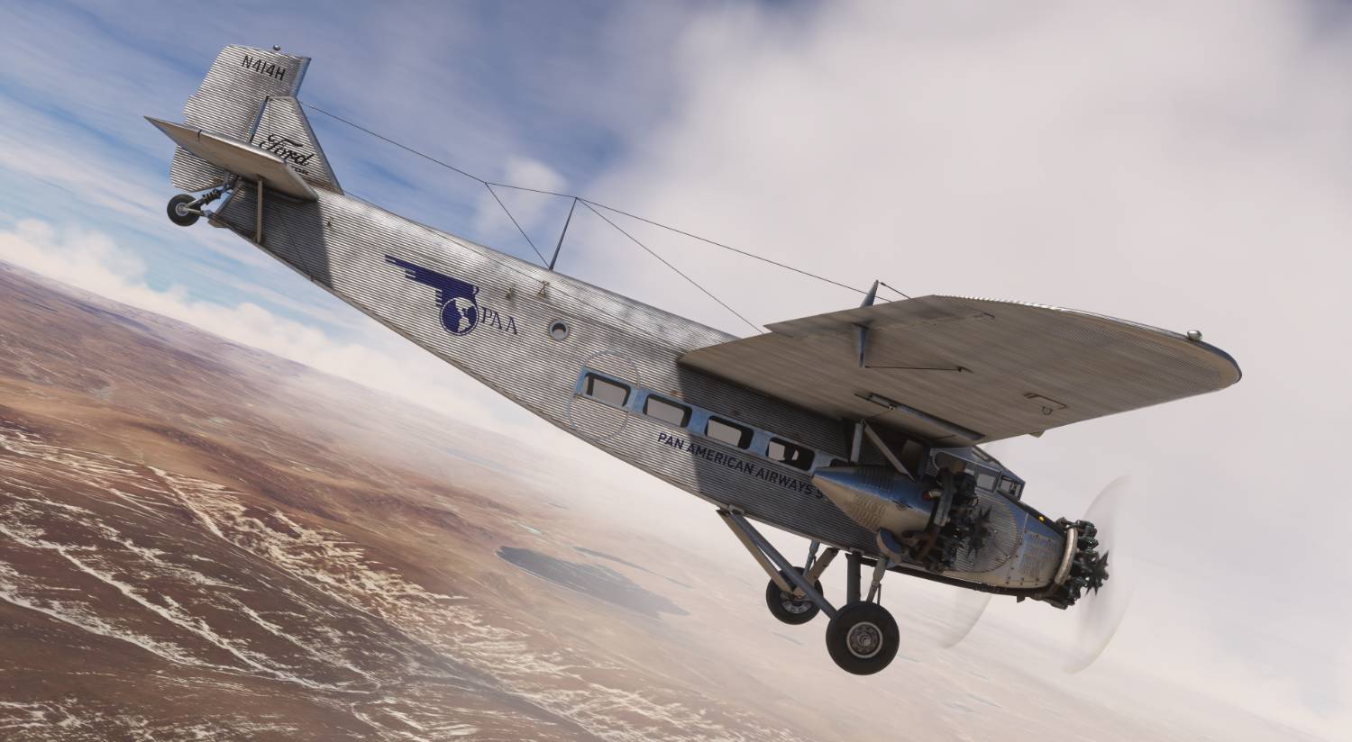 Just Flight - Tukan Flight Sim - Ford Trimotor 5AT 'Tin Goose'