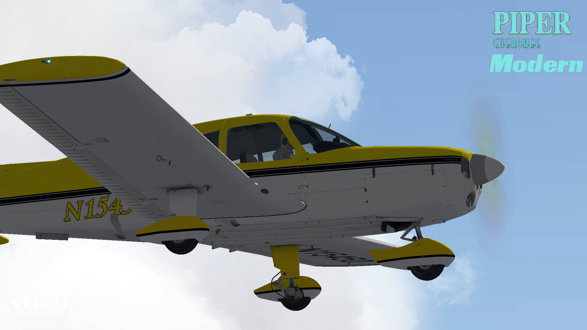 Just Flight vFlyteAir Piper Cherokee 140 'Modern' Version (XPlane 11)