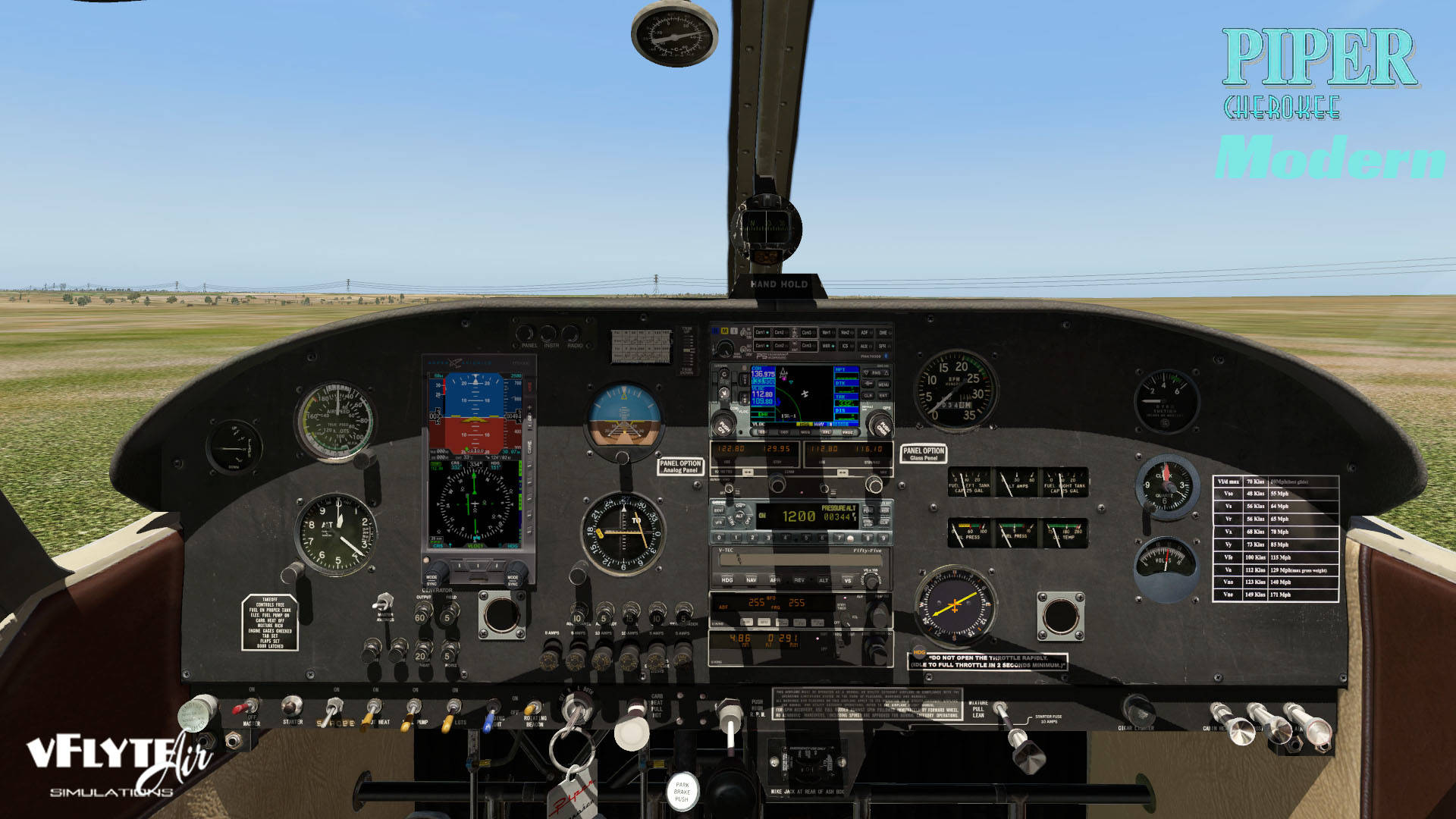 Just Flight vFlyteAir Piper Cherokee 140 'Modern' Version (XPlane 11)