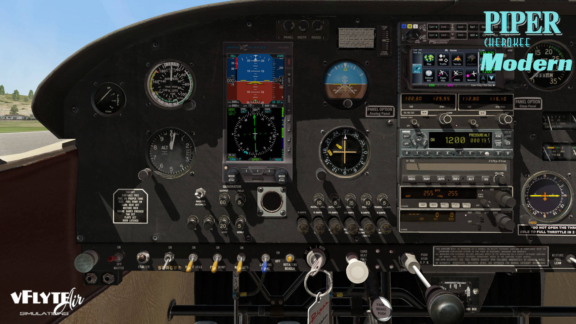 Just Flight vFlyteAir Piper Cherokee 140 'Modern' Version (XPlane 11)