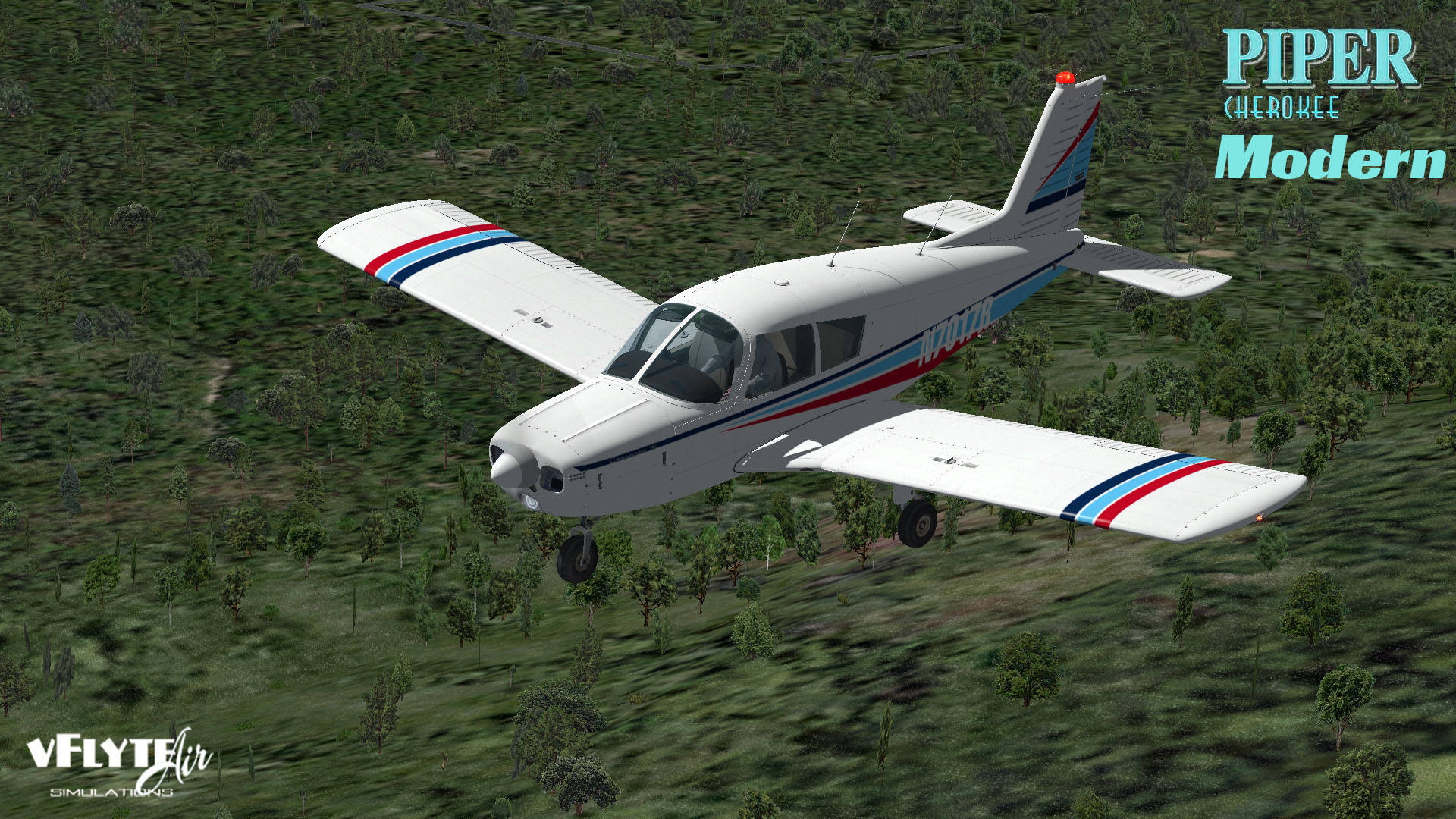 Just Flight vFlyteAir Piper Cherokee 140 'Modern' Version (XPlane 11)