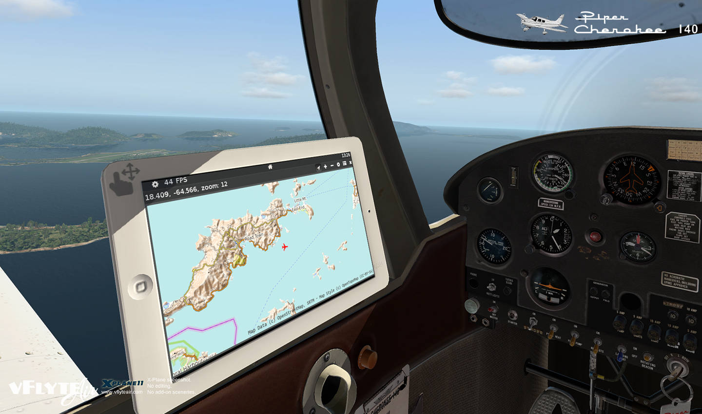 Just Flight vFlyteAir Piper Cherokee 140 'Original' Version (XPlane 11)