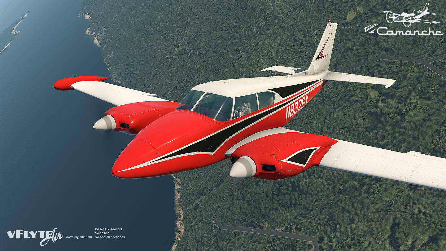 Just Flight vFlyteAir Piper PA30 Twin Comanche