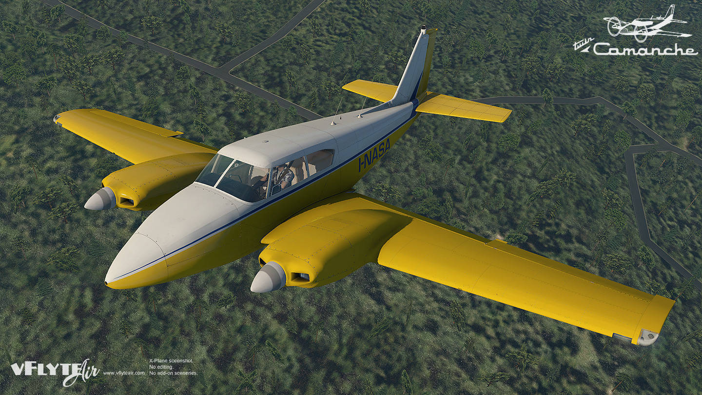 Just Flight vFlyteAir Piper PA30 Twin Comanche (XPlane 11)